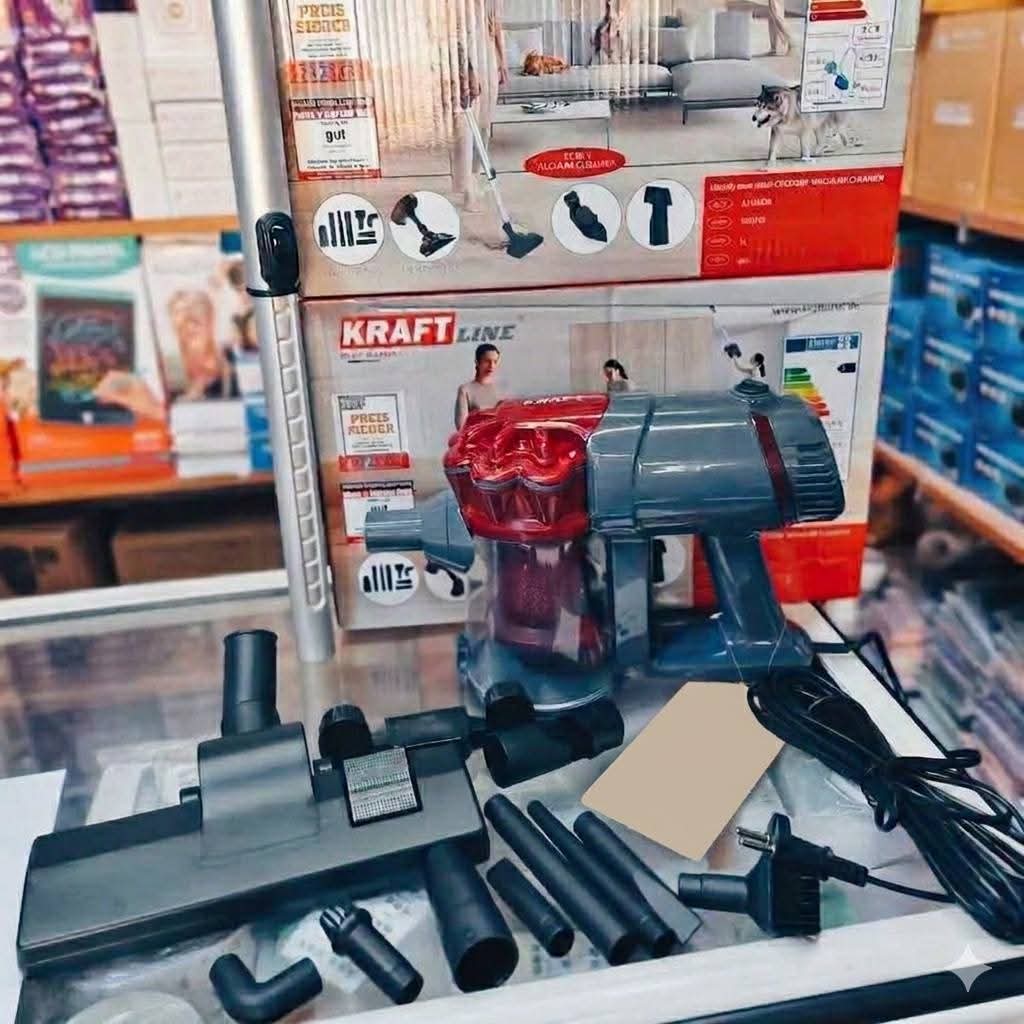 Aspirateur KRAFTLINE 15 en 1 – Puissance 4500 W | Nettoyage professionnel dans chaque recoin de votre maison ✨